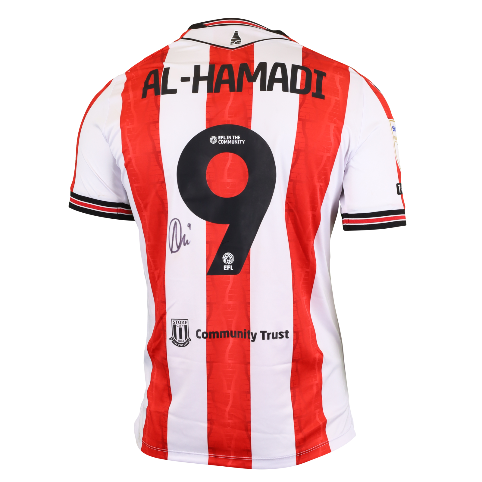Ali Al-Hamadi Stoke City shirt