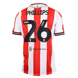 Ashley Phillips Stoke City shirt