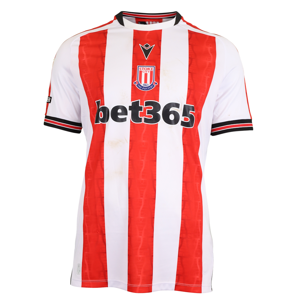 Ashley Phillips Stoke City shirt