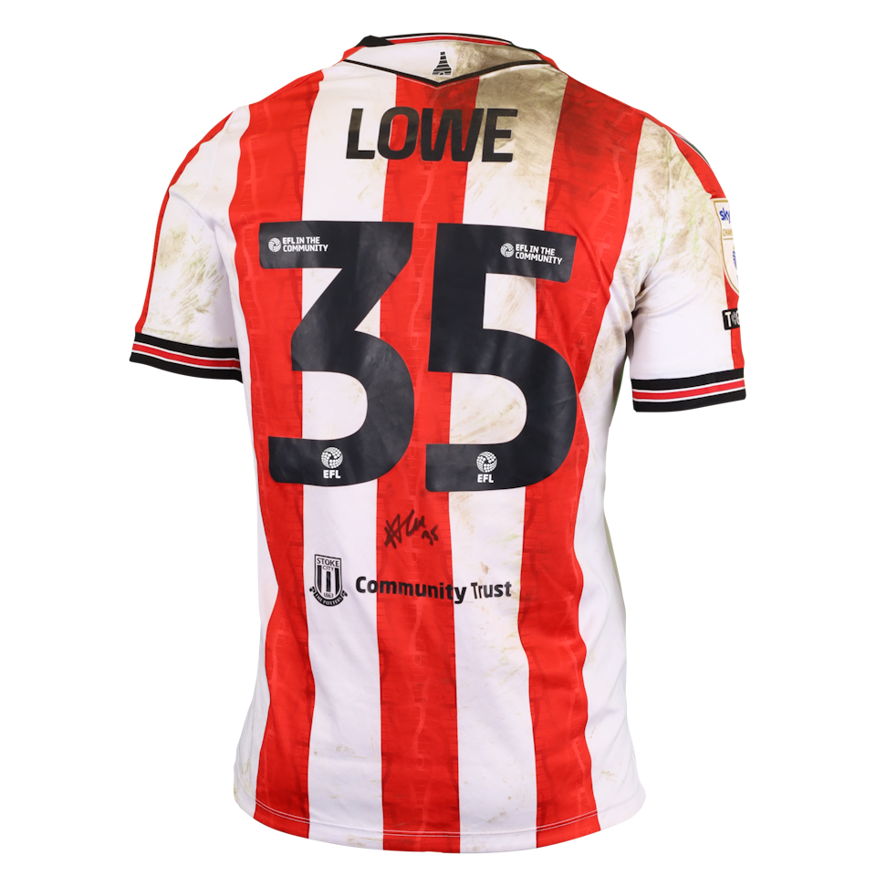 Nathan Lowe Stoke City shirt