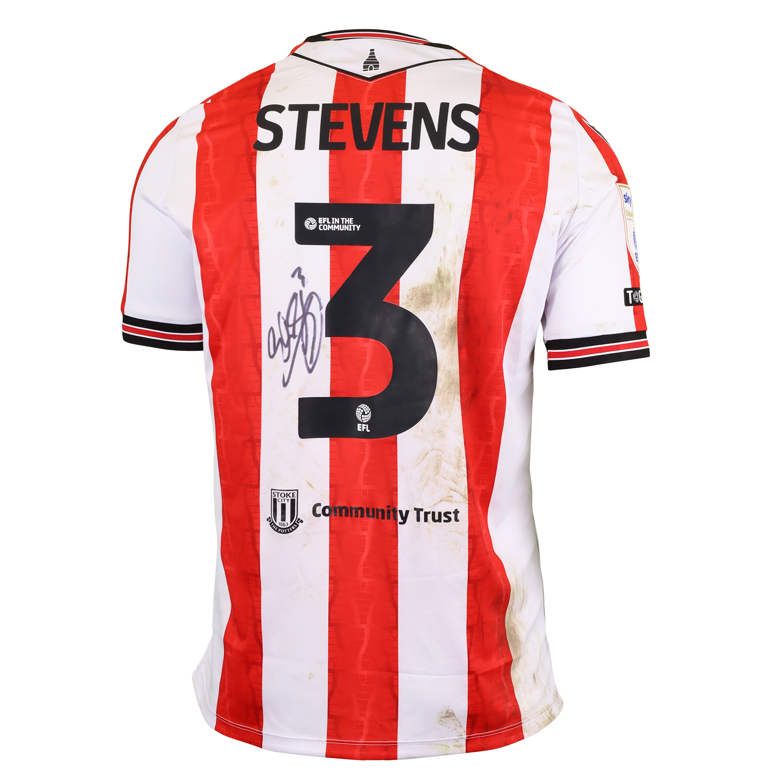 Enda Stevens Stoke City shirt