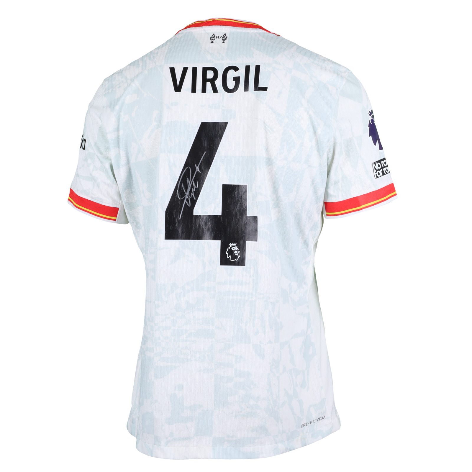 Virgil van Dijk Liverpool shirt