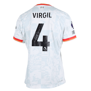 Virgil van Dijk Liverpool shirt