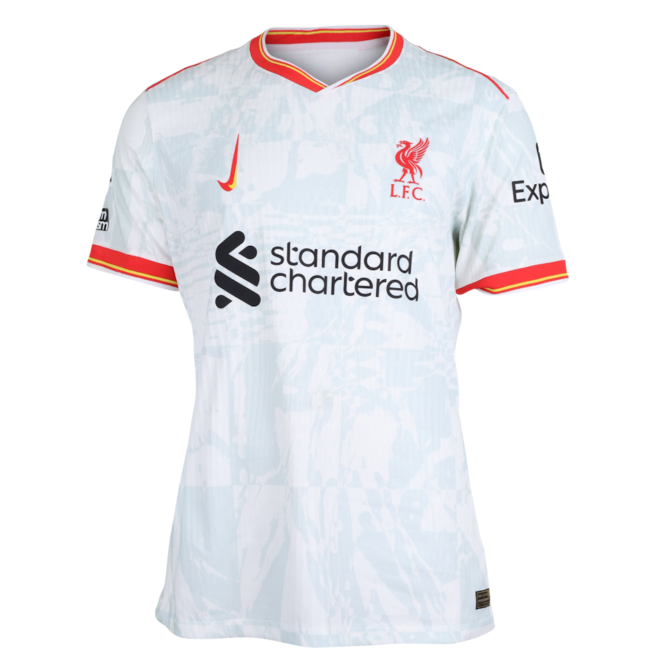 Virgil van Dijk Liverpool shirt