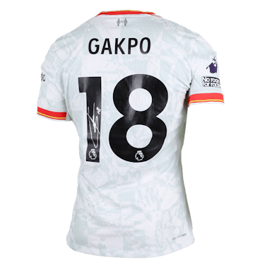 Cody Gakpo Liverpool shirt