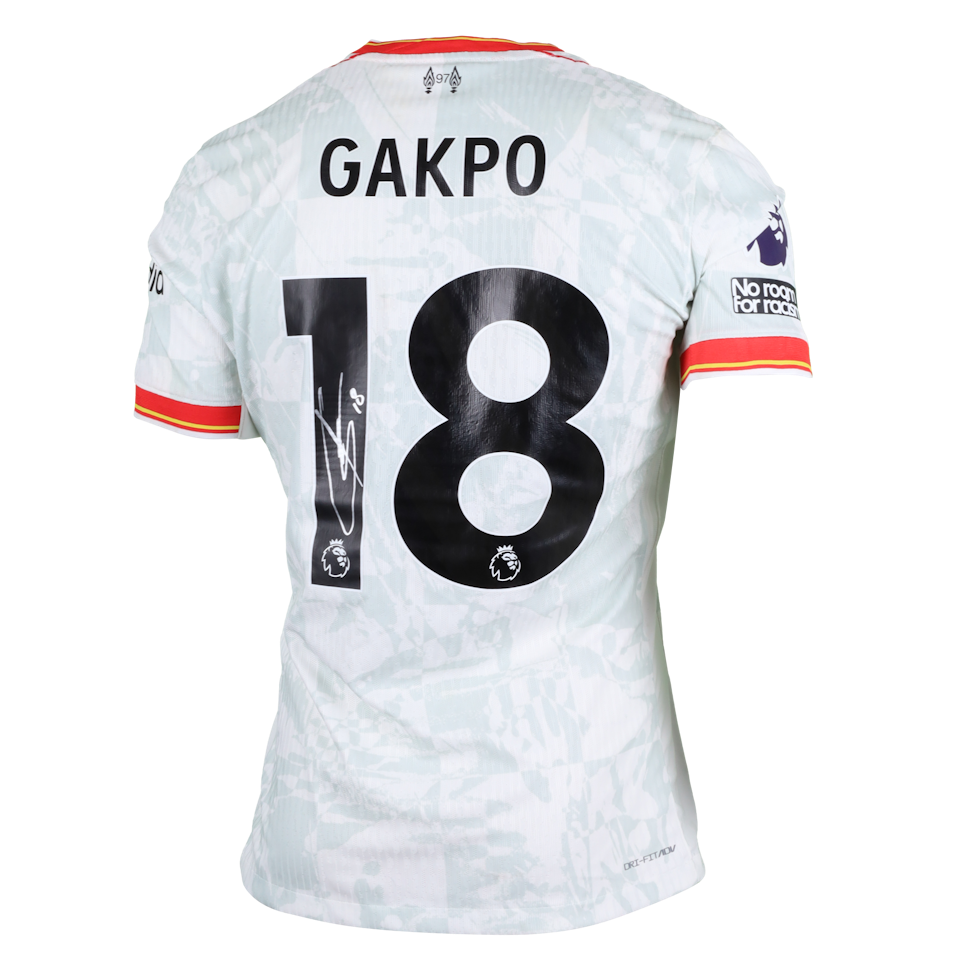 Cody Gakpo Liverpool shirt
