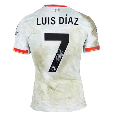 来自Liverpool的Luis Díaz球衣