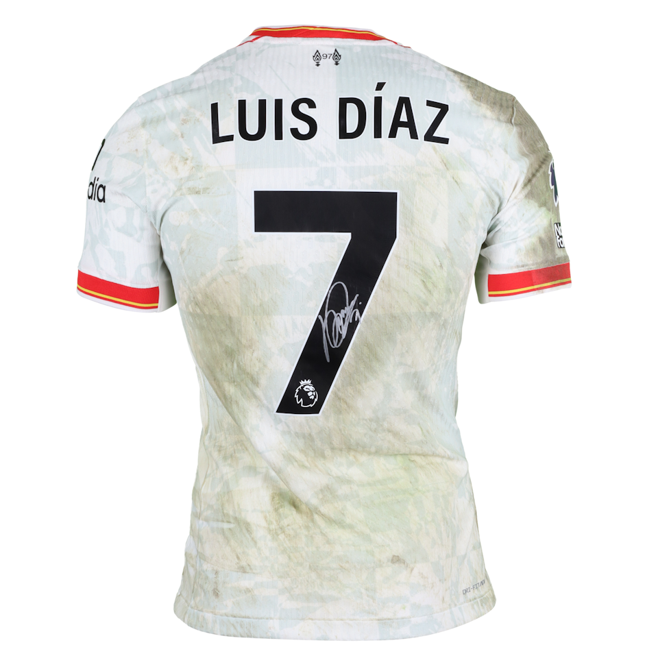 Luis Díaz Liverpool shirt