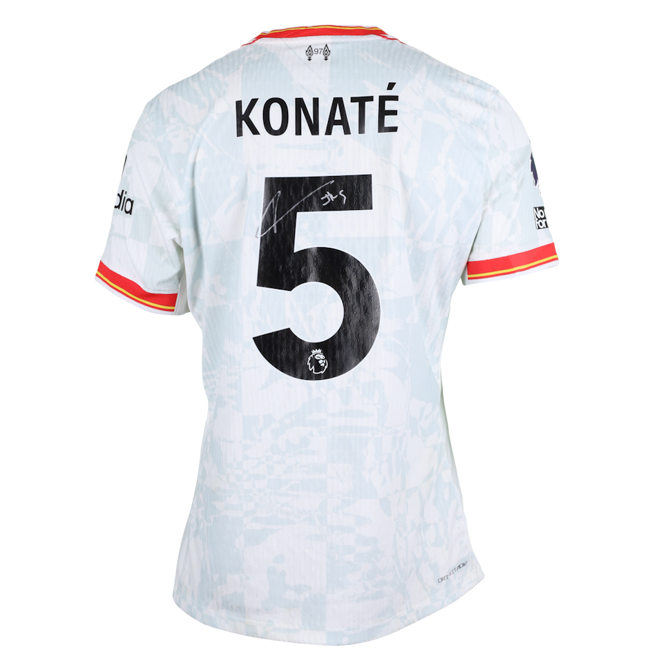 Ibrahima Konaté Liverpool shirt