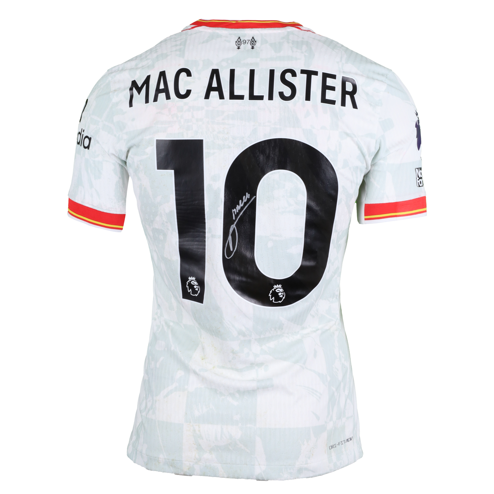 Alexis Mac Allister Liverpool shirt