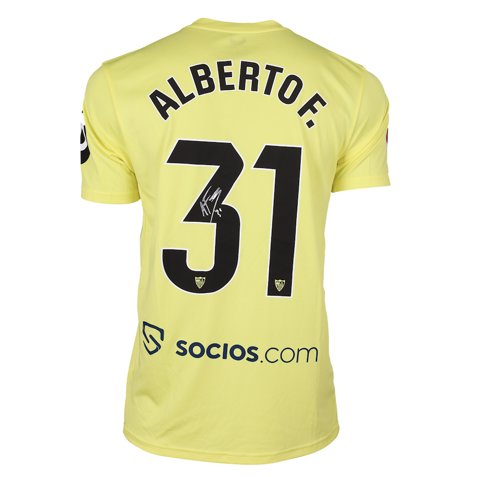Alberto Flores López Sevilla FC jersey