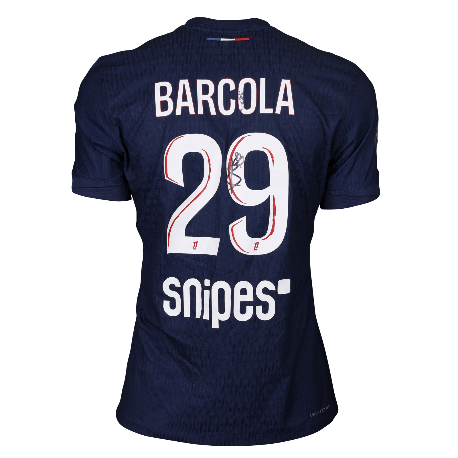 Bradley Barcola Paris Saint-Germain shirt