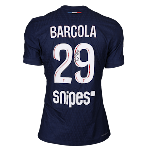 Bradley Barcola Paris Saint-Germain shirt