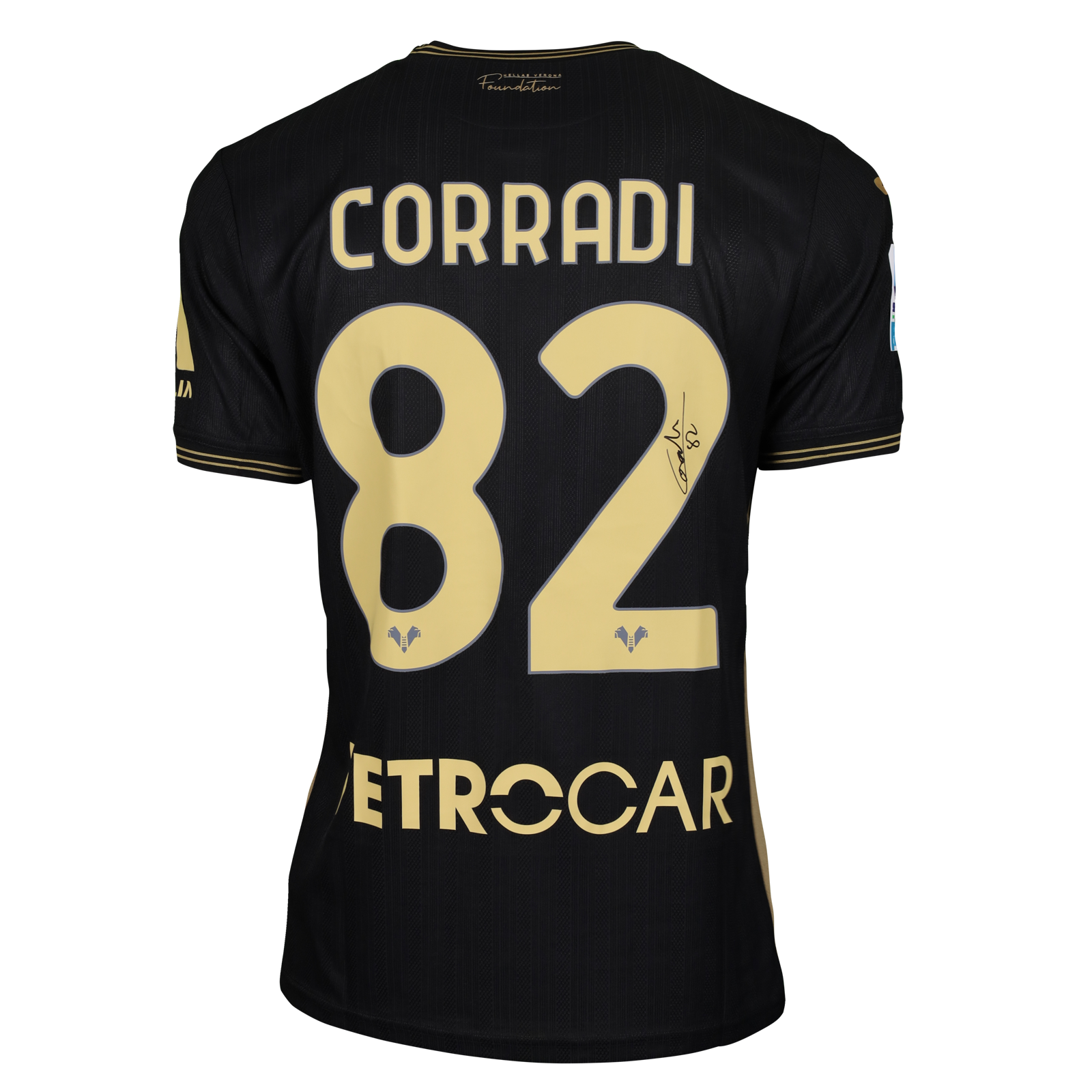 Christian Corradi Hellas Verona FC shirt