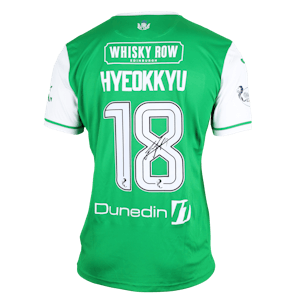 Hyeok-kyu Kwon 권혁규 Hibernian shirt