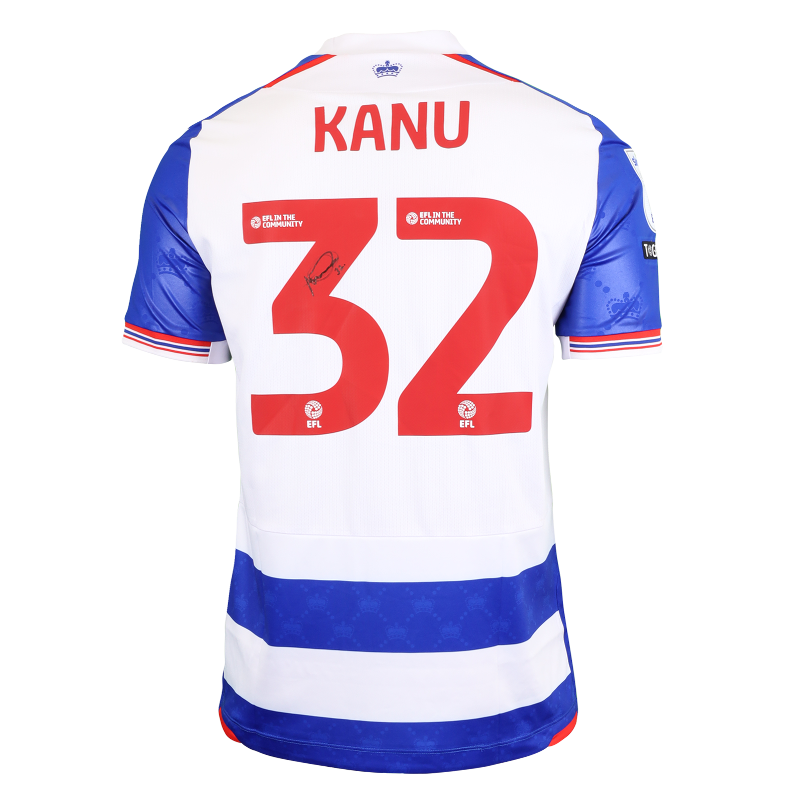 Abraham Kanu Reading shirt