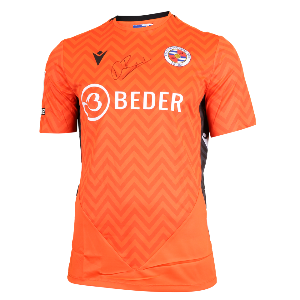 David Button Reading shirt