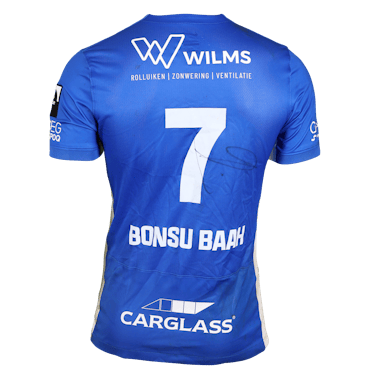 来自KRC Genk的Christopher Bansu Baah球衣