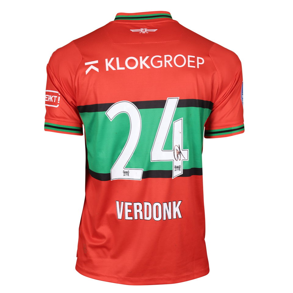 Calvin Verdonk NEC shirt