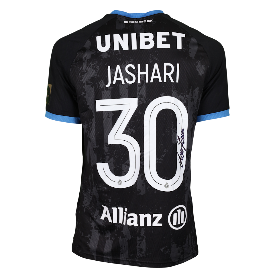 Ardon Jashari Club Brugge shirt