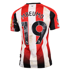 Bryan Mbeumo Brentford shirt