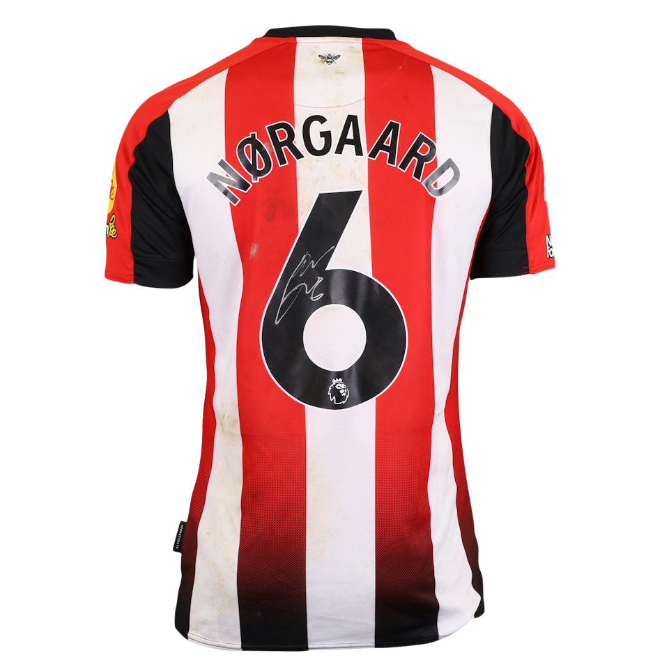 Christian Nørgaard Brentford shirt