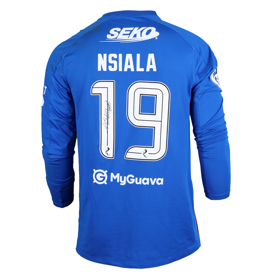 Clinton Nsiala-Makengo Rangers shirt