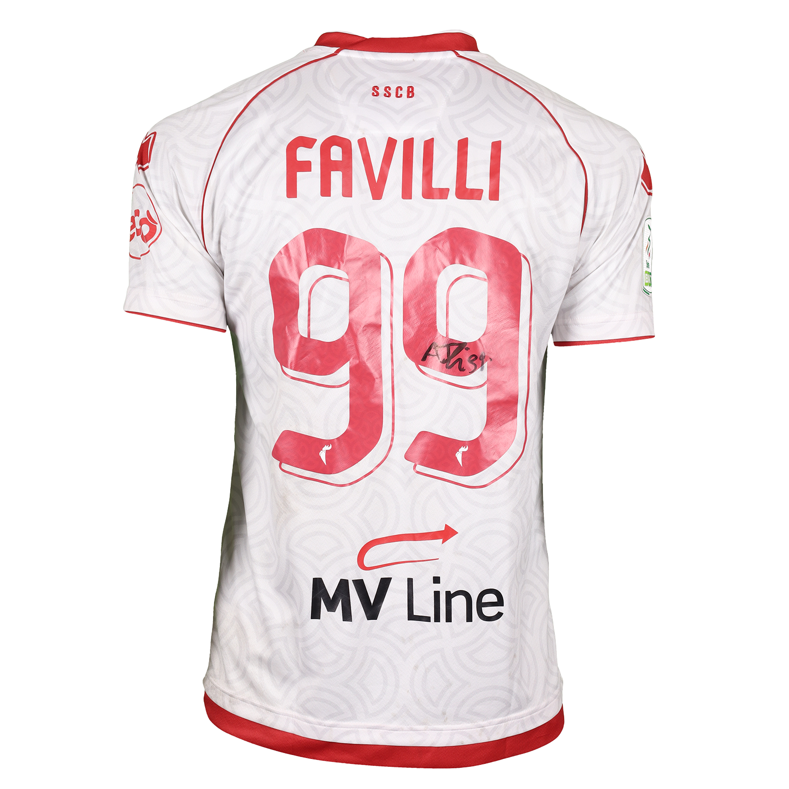 Andrea Favilli S.S.C. Bari shirt