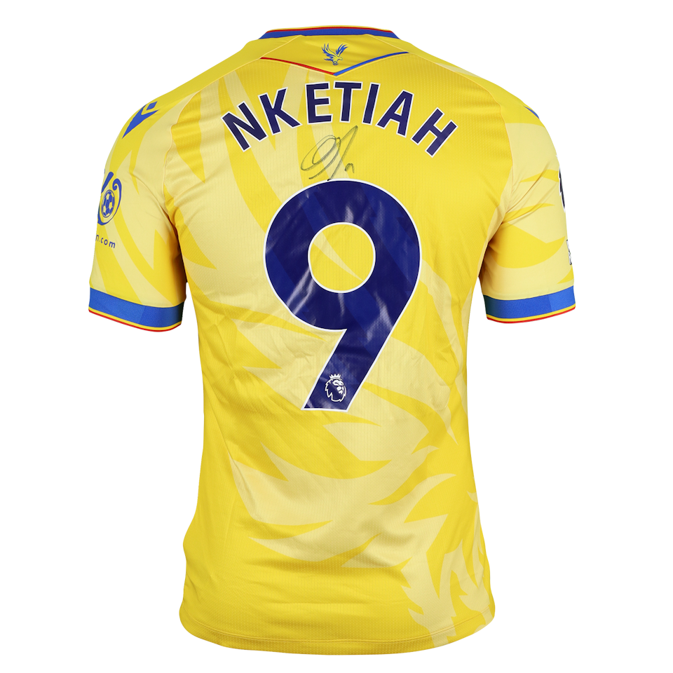 Eddie Nketiah Crystal Palace shirt