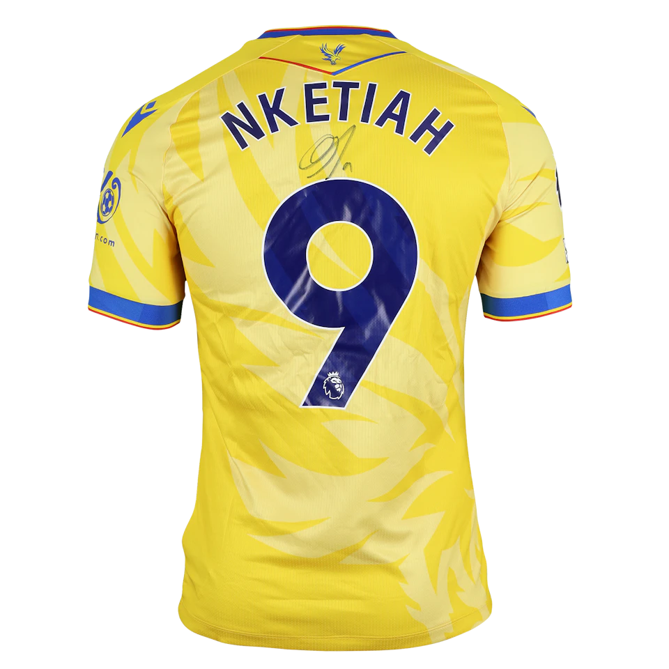 Eddie Nketiah Crystal Palace shirt
