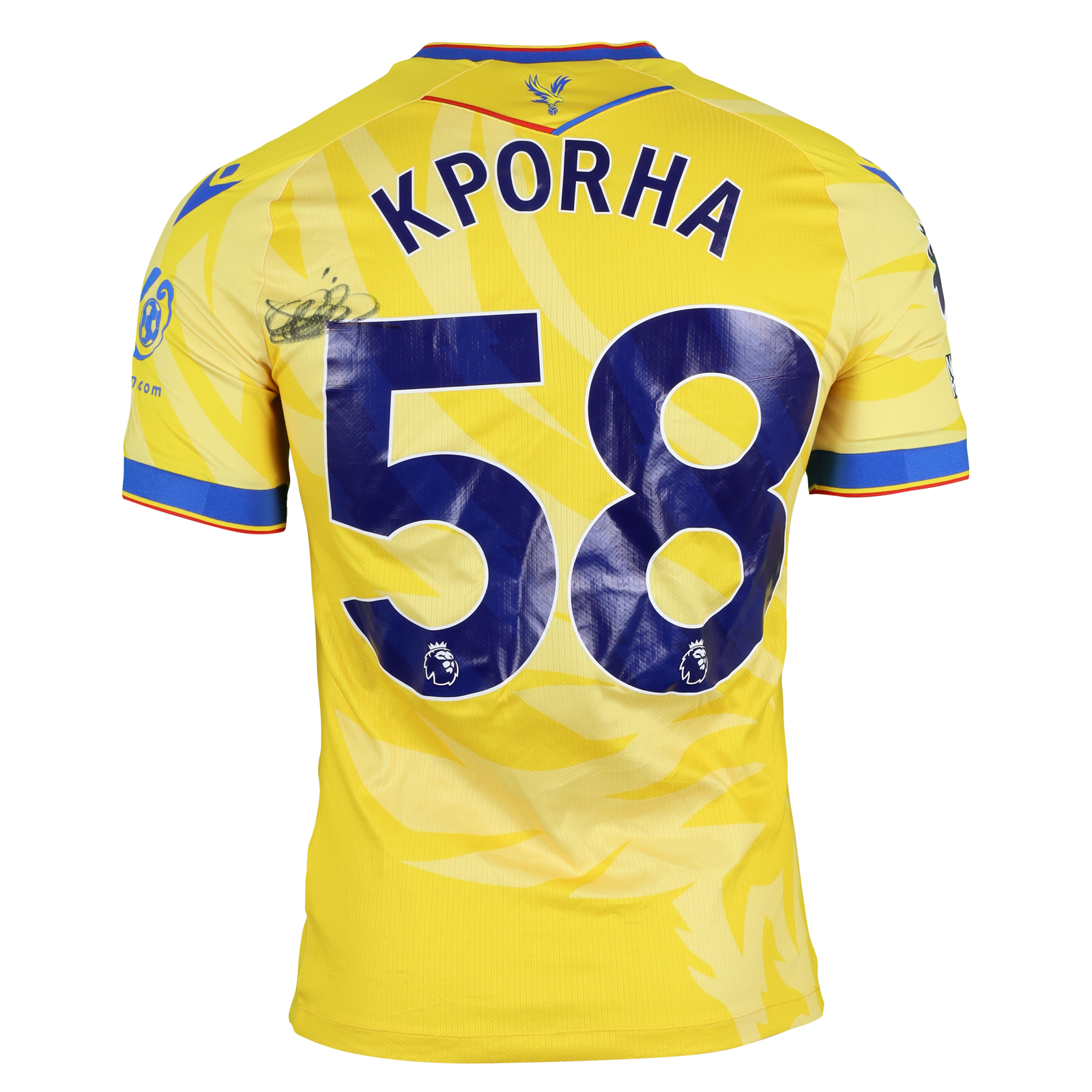 Caleb Kporha Crystal Palace shirt