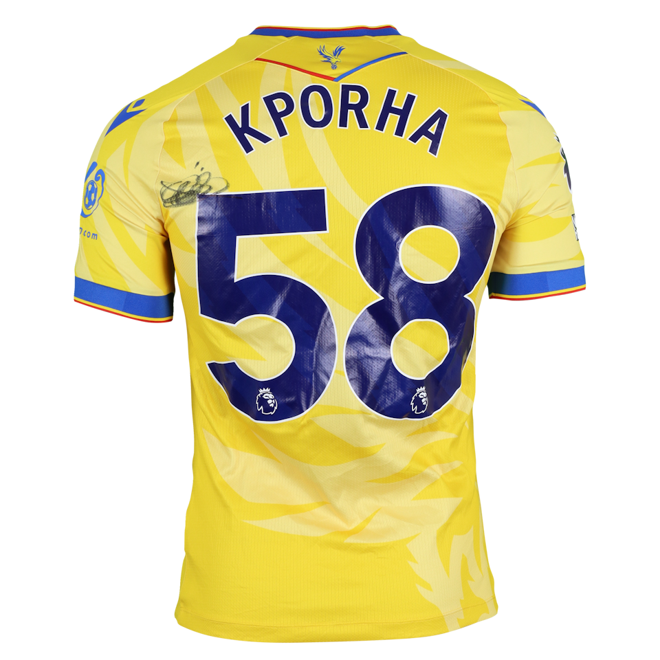 Caleb Kporha Crystal Palace shirt