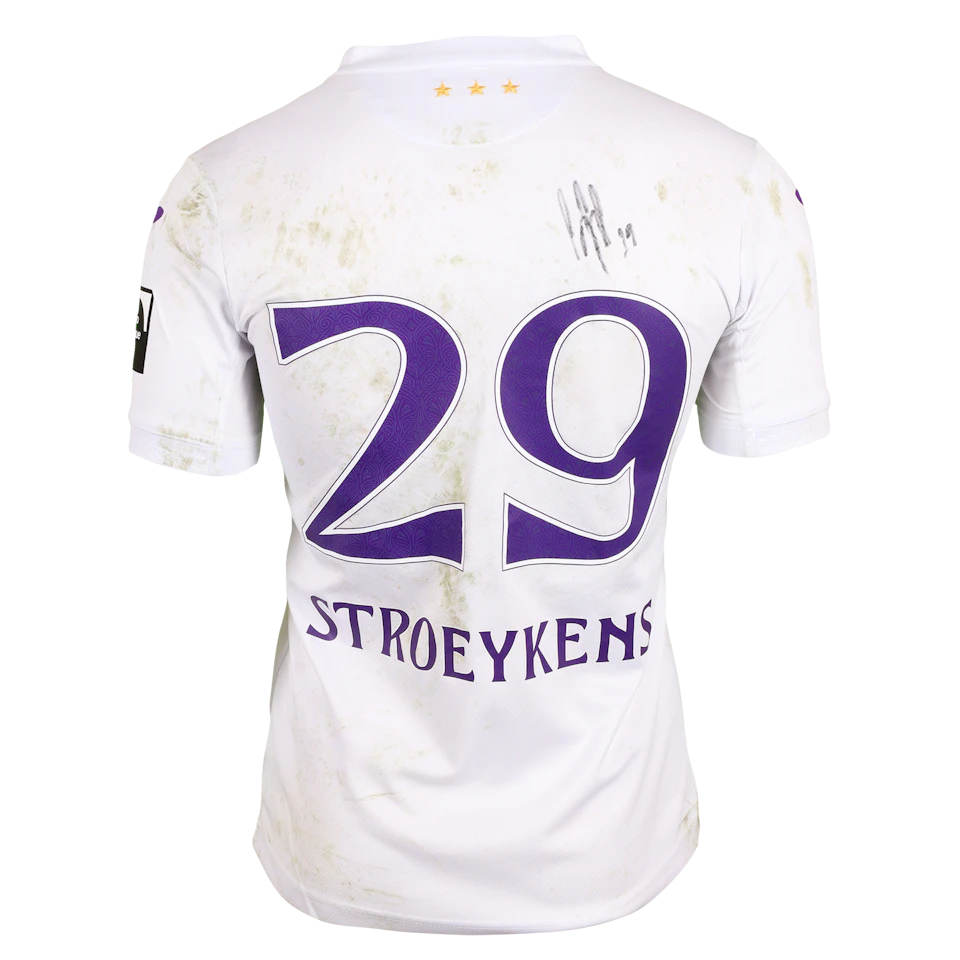 Mario Stroeykens RSC Anderlecht shirt