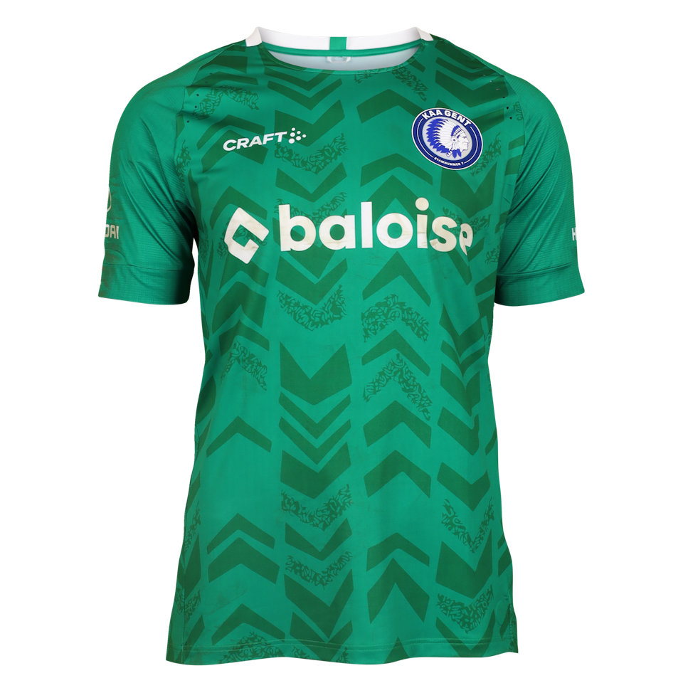 Davy Roef KAA Gent shirt