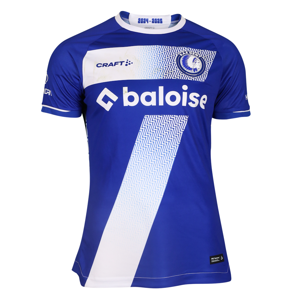 Dante Vanzeir  KAA Gent shirt