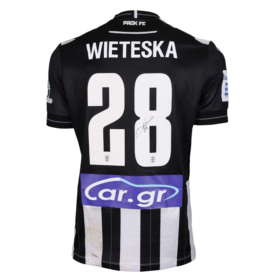 Mateusz Wieteska PAOK jersey