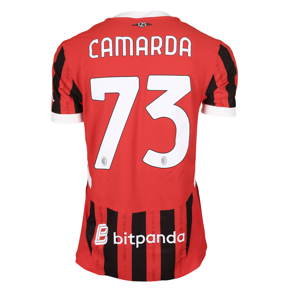 Francesco Camarda AC Milan shirt