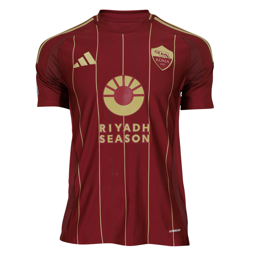 Eldor Shomurodov AS Roma shirt