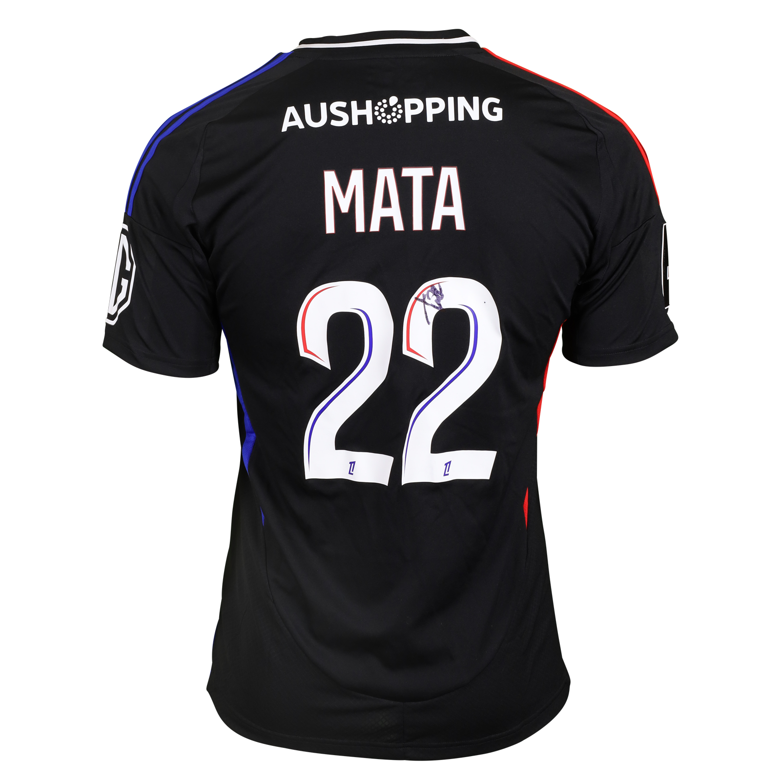 Clinton Mata Olympique Lyonnais shirt