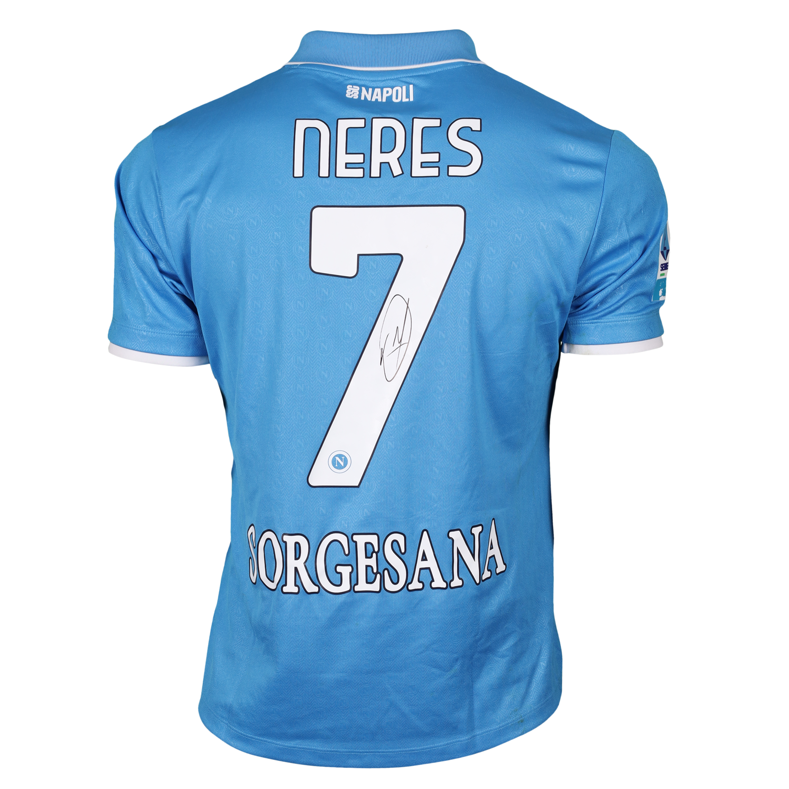 David Neres SSC Napoli shirt