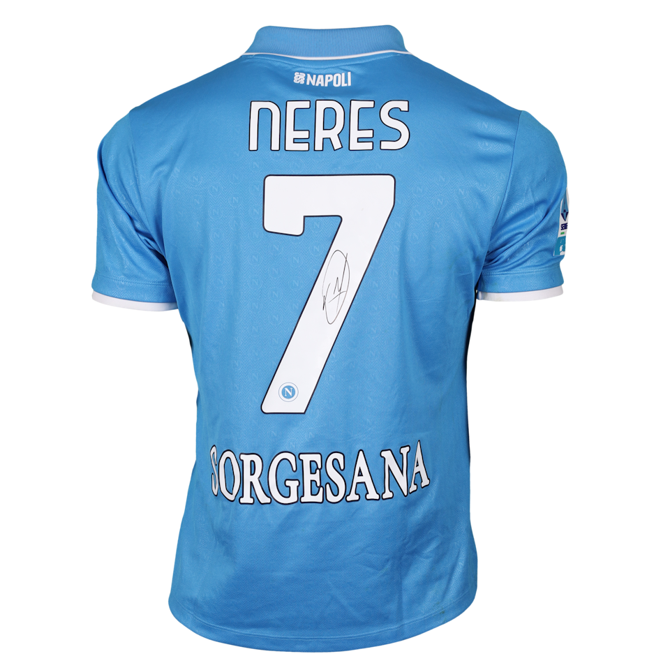 David Neres Napoli shirt