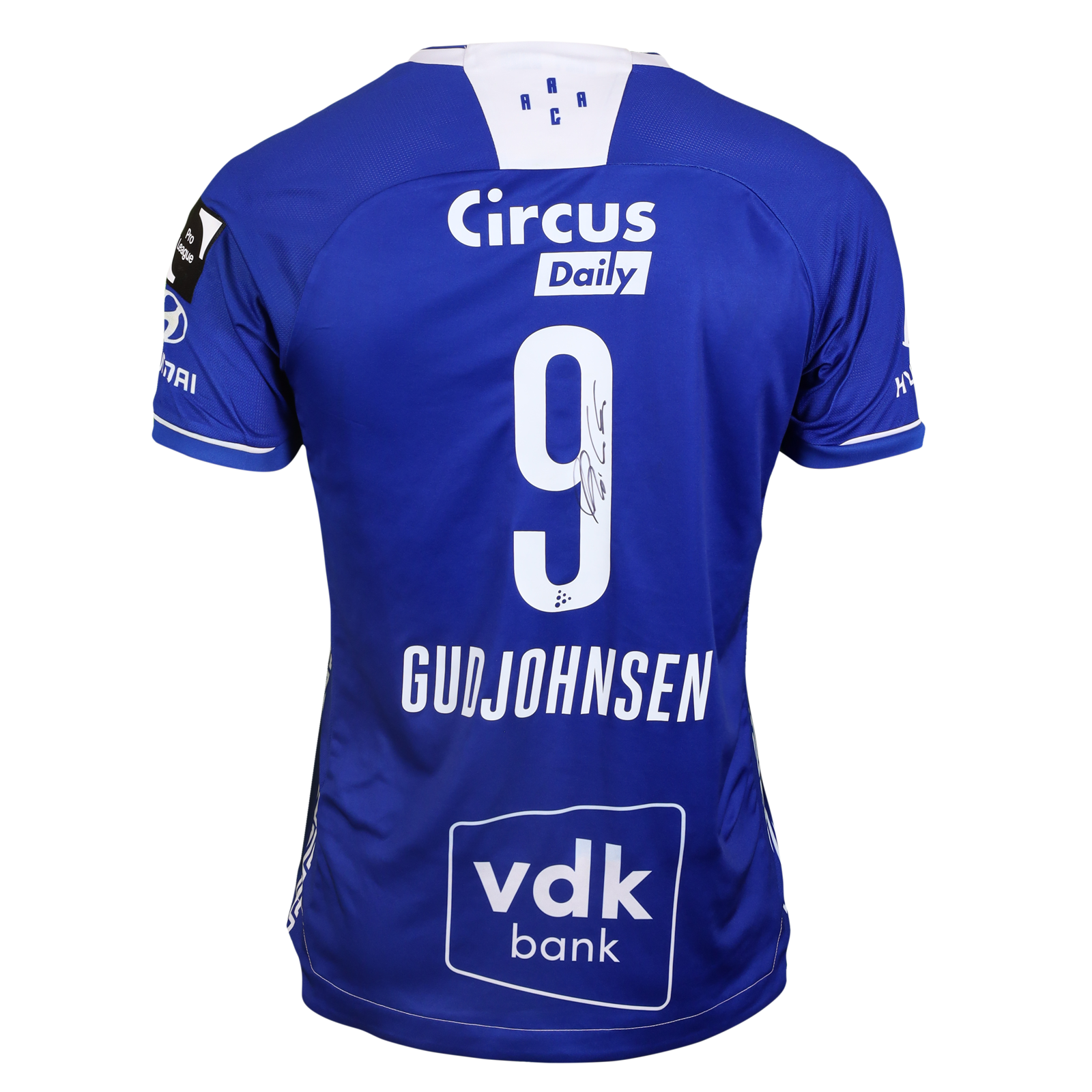 Andri Lucas Gudjohnsen KAA Gent jersey