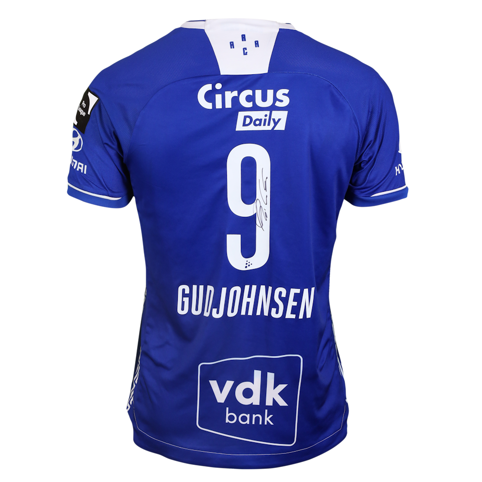 Andri Guojohnsen KAA Gent shirt