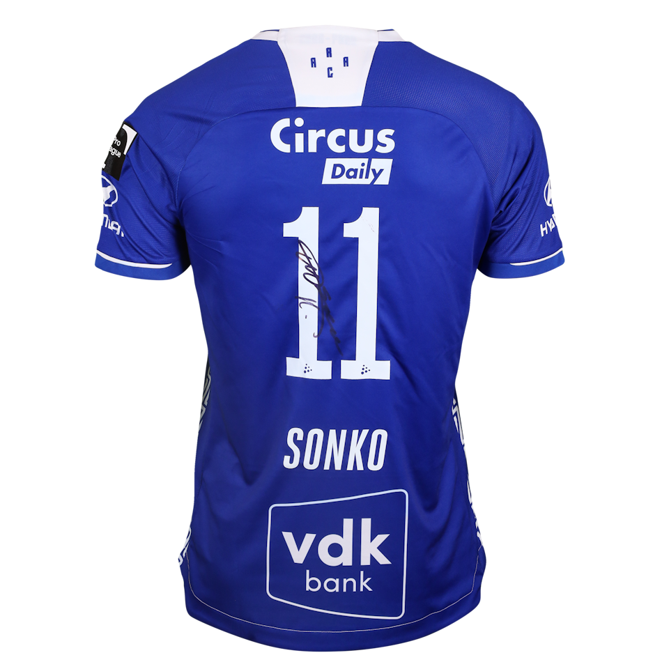 Momodou Lamin Sonko KAA Gent jersey