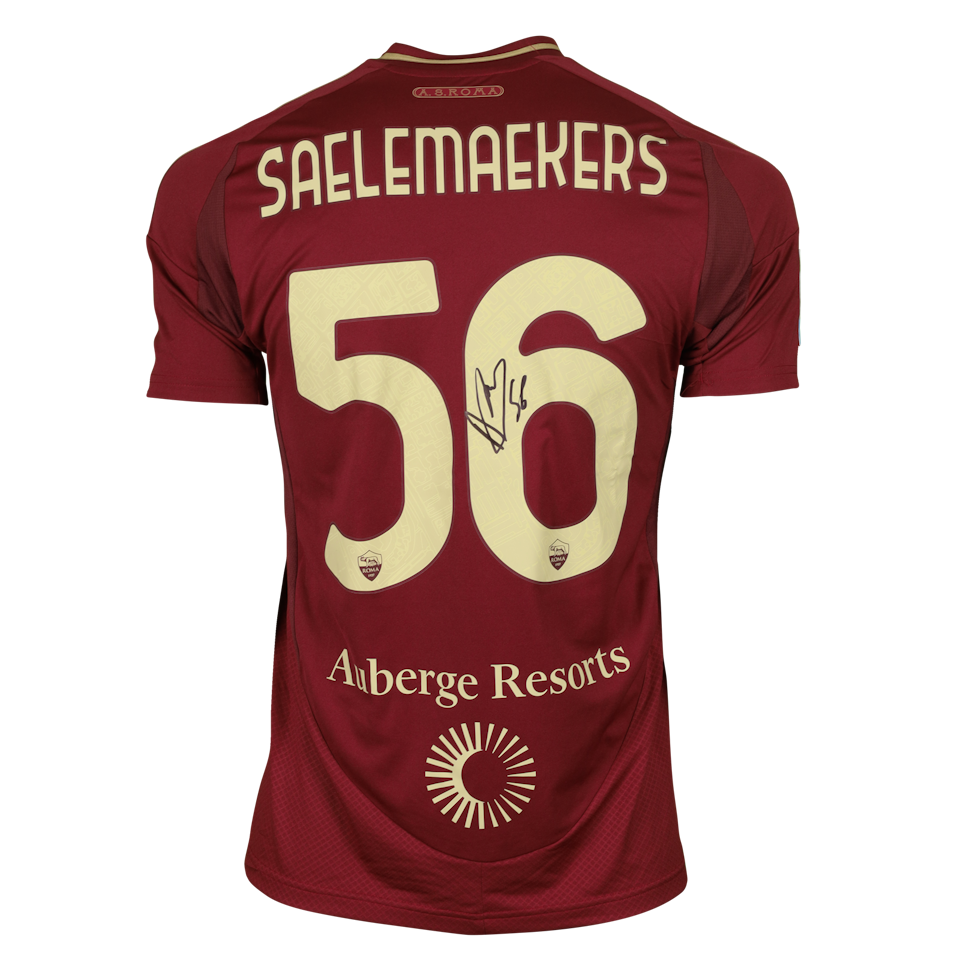 Alexis Saelemaekers AS Roma shirt