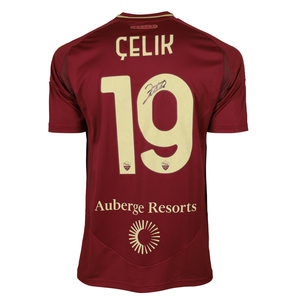 Zeki Çelik AS Roma shirt