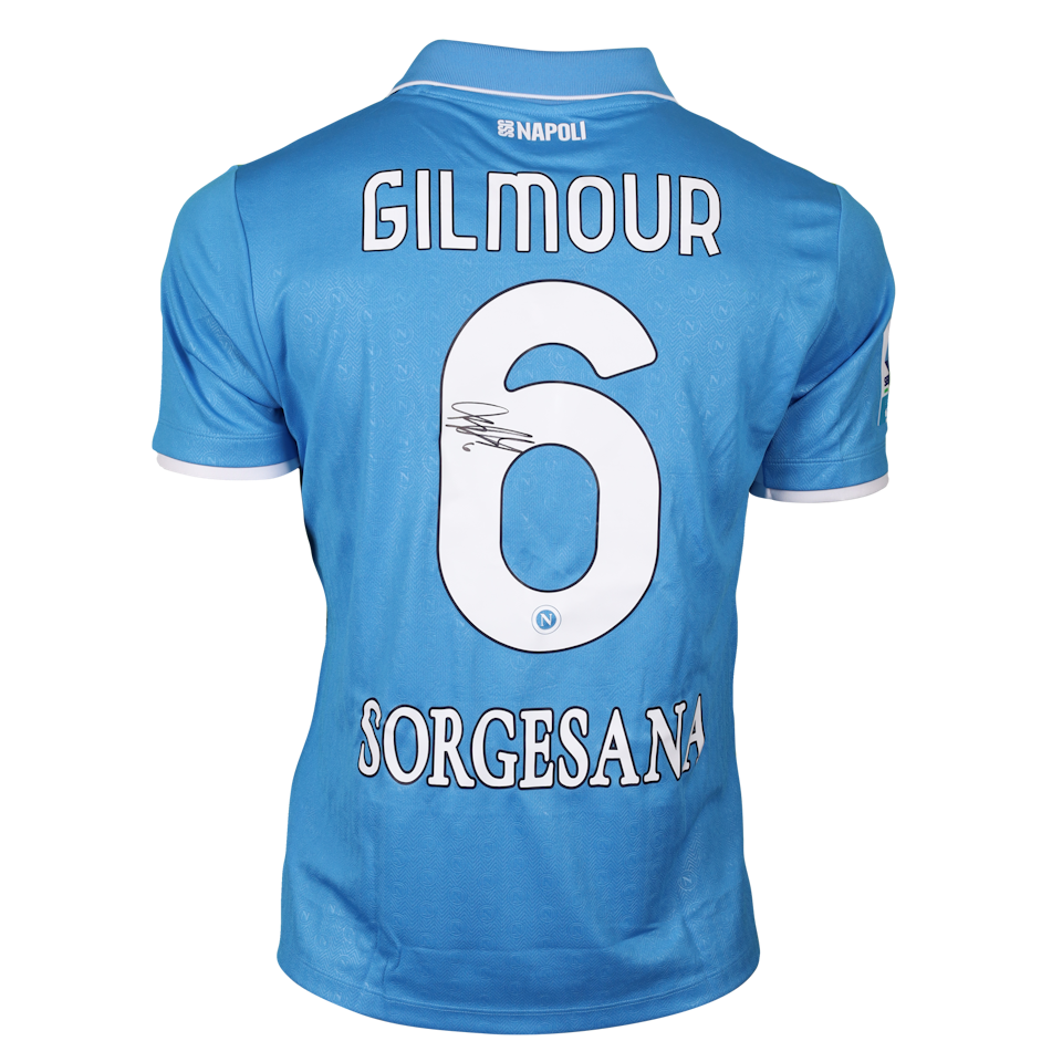 Billy Gilmour Napoli shirt