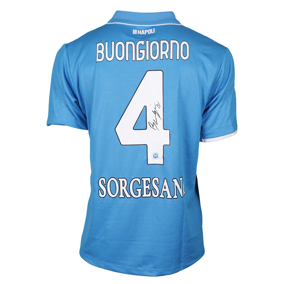来自SSC Napoli的Alessandro Buongiorno球衣