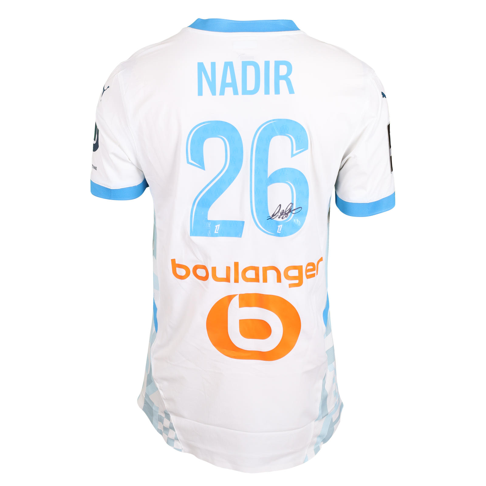 Bilal Nadir Olympique de Marseille shirt