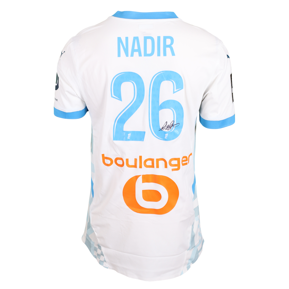 Bilal Nadir Olympique de Marseille shirt